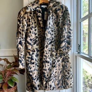 Anthropologie’s Matison Stone Leopard Coat